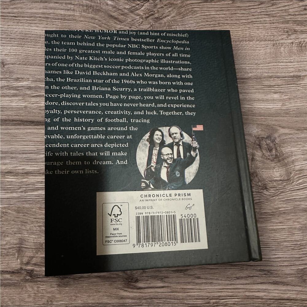 Gods of Soccer — Hardcover Coffee Table Book, Used - Picture 3 of 4